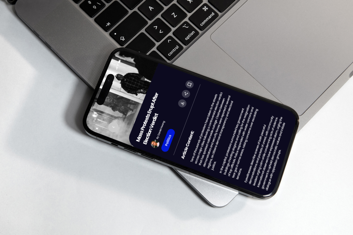 TapTalkNews - News Portal App Design Template