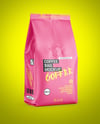Matte Coffee Bag Mockup - Half Side view
