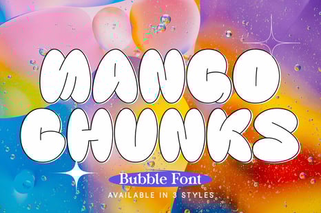 Mango Chunks Font - Fonts