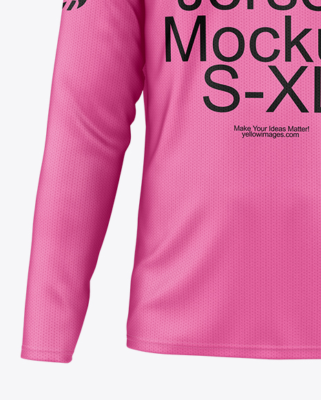 Raglan Long Sleeve Jersey - Front View