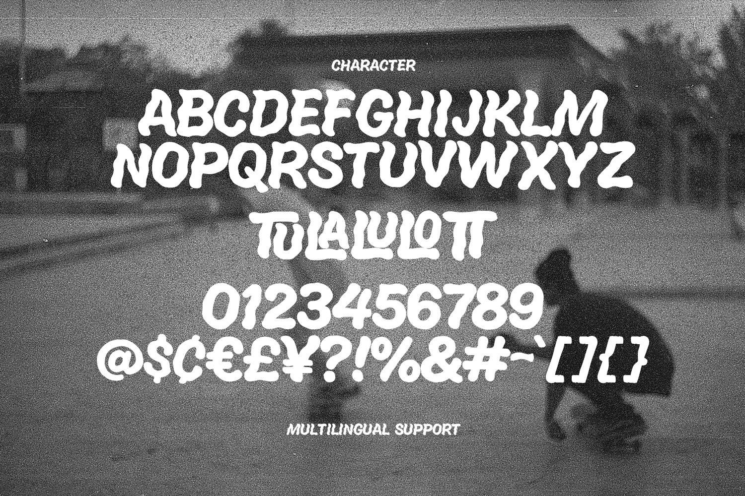 Descret Solvero Wavy All Caps Display Font