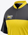 Raglan Short Sleeve Cage Jacket Mockup