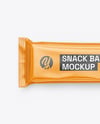 Glossy Snack Package Mockup