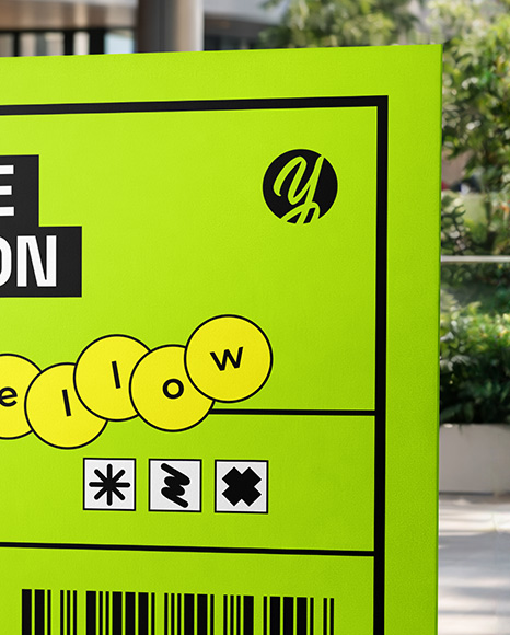 Conference Presentation Backdrop Mockup