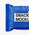 Matte Snack Package Mockup