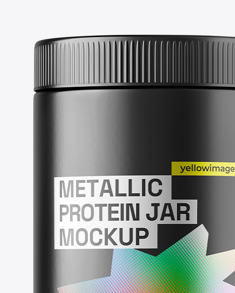Metallic Protein Jar