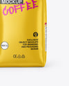 Glossy Coffee Bag Mockup