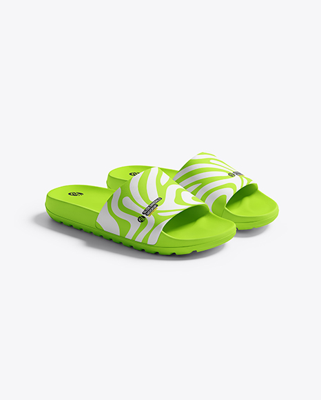 Slide Sandals Mockup - Mockups