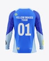 Training Long Sleeve Jersey Mockup -Back View