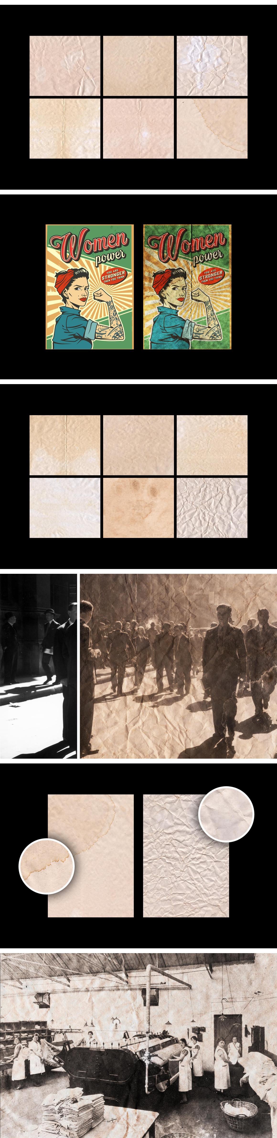 Vintage Paper Textures Pack
