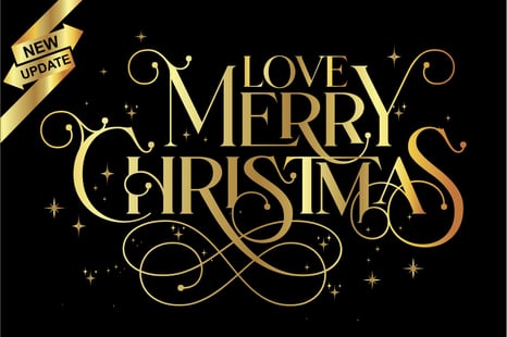 Marry Christmas Font - Hotel