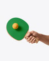 Man Wearing Table Tennis Uniform Mockup