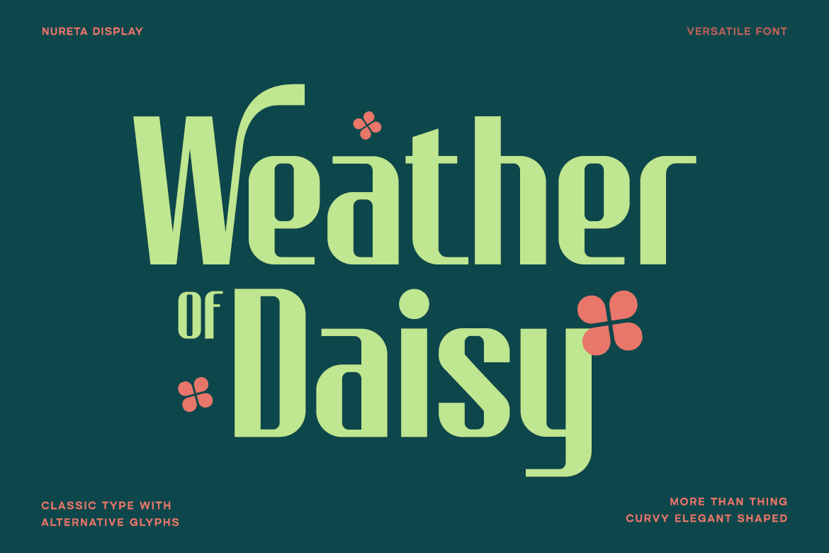 Nureta - Classic Elegant Display Font