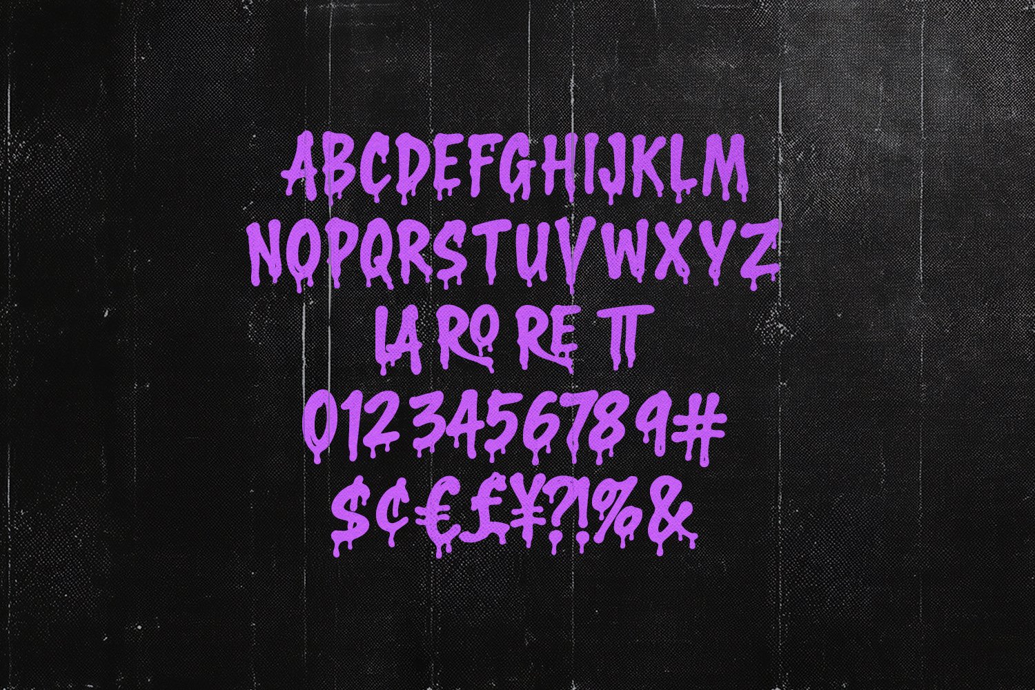 Berush Reflect Gritty Urban Street Brush Font