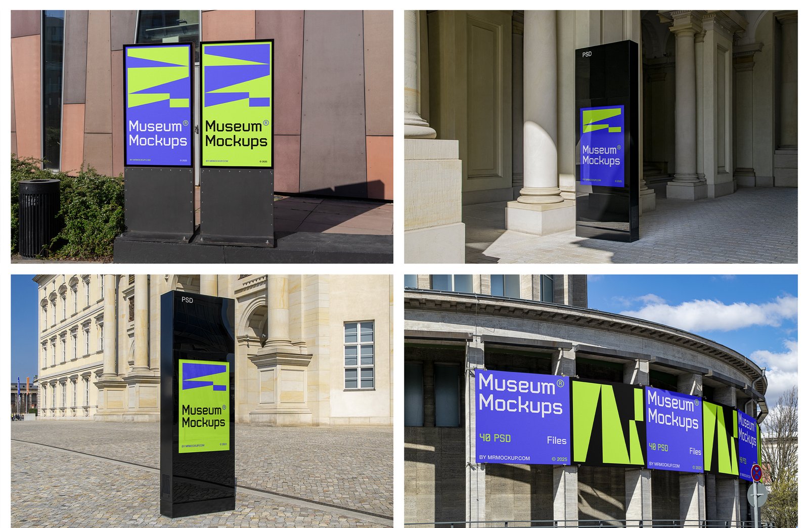 Museum Mockups