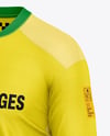 Soccer Kit Mockup - Half Side View