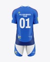 Soccer Kit Mockup - Back View