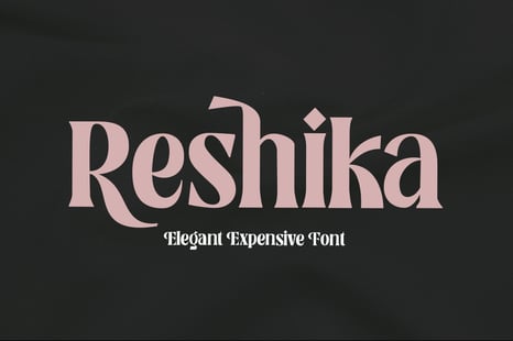 Reshika Font - Magazine font