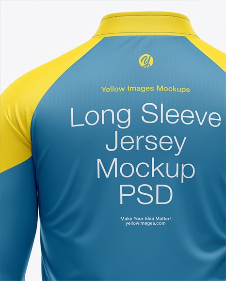 ¼ Zipper Mock Neck Long Sleeve Jersey