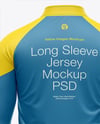 ¼ Zipper Mock Neck Long Sleeve Jersey