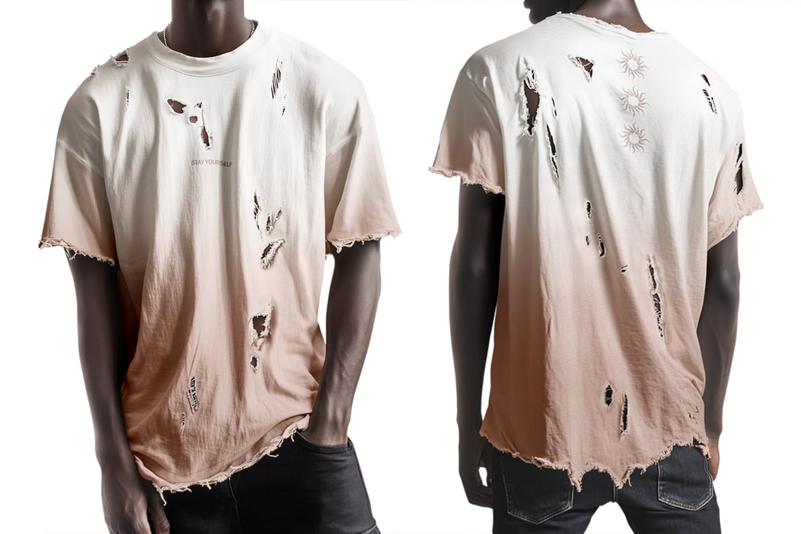 Torn T-shirt Mockups