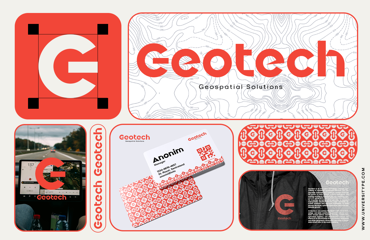 UT Gixora Metric - A Modern Geometric Font
