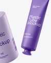 Bottle with Tube Mockup