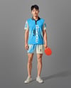 Man Wearing Table Tennis Uniform Mockup