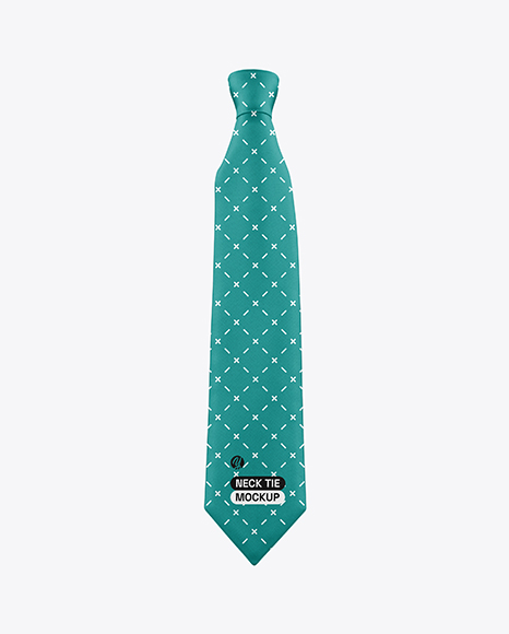 Neck Tie Mockup - Fabric mockup
