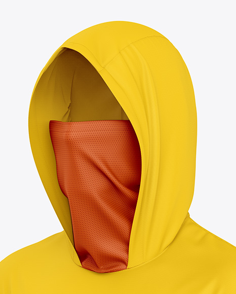 Hooded Fishing Jersey Mockup