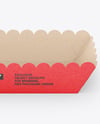 Kraft Paper Tray Mockup