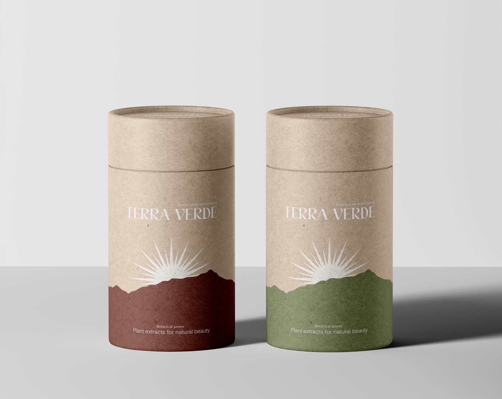 Paper tube mockups