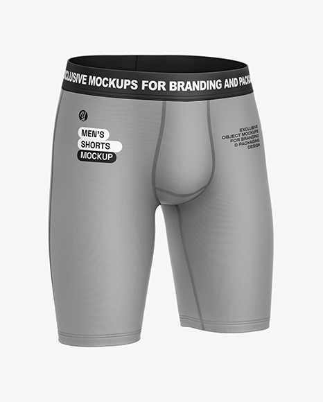 Men's Compression Shorts Mockup - Short set mockup