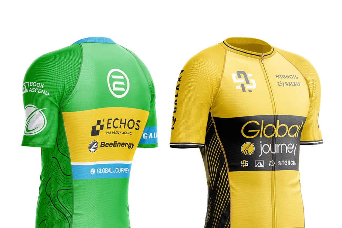Cycling Jersey Mockups Set