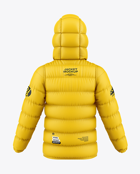Down Jacket Mockup