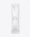 Glossy Stick Sachet Mockup