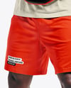 Afro-American Man Wearing Coach Boxing Kit Mockup