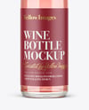 250ml Wine Bottle Mockup