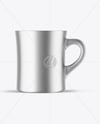 Matte Metallic Mug Mockup