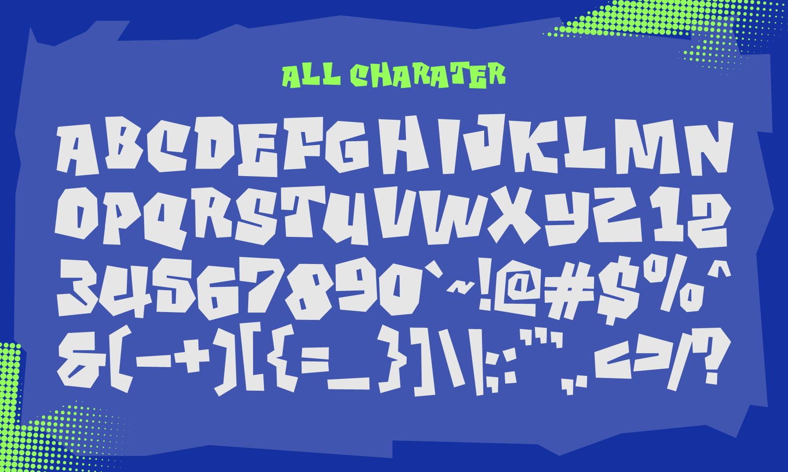 Fang Rift – Bold Blocky Display Font