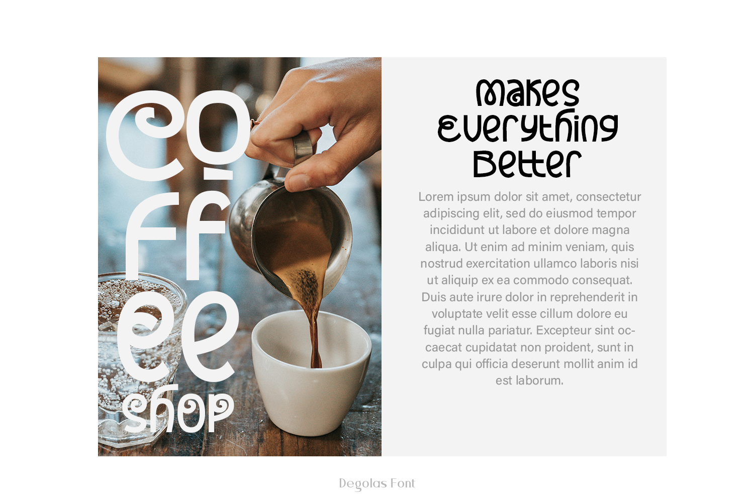 Degolas Font