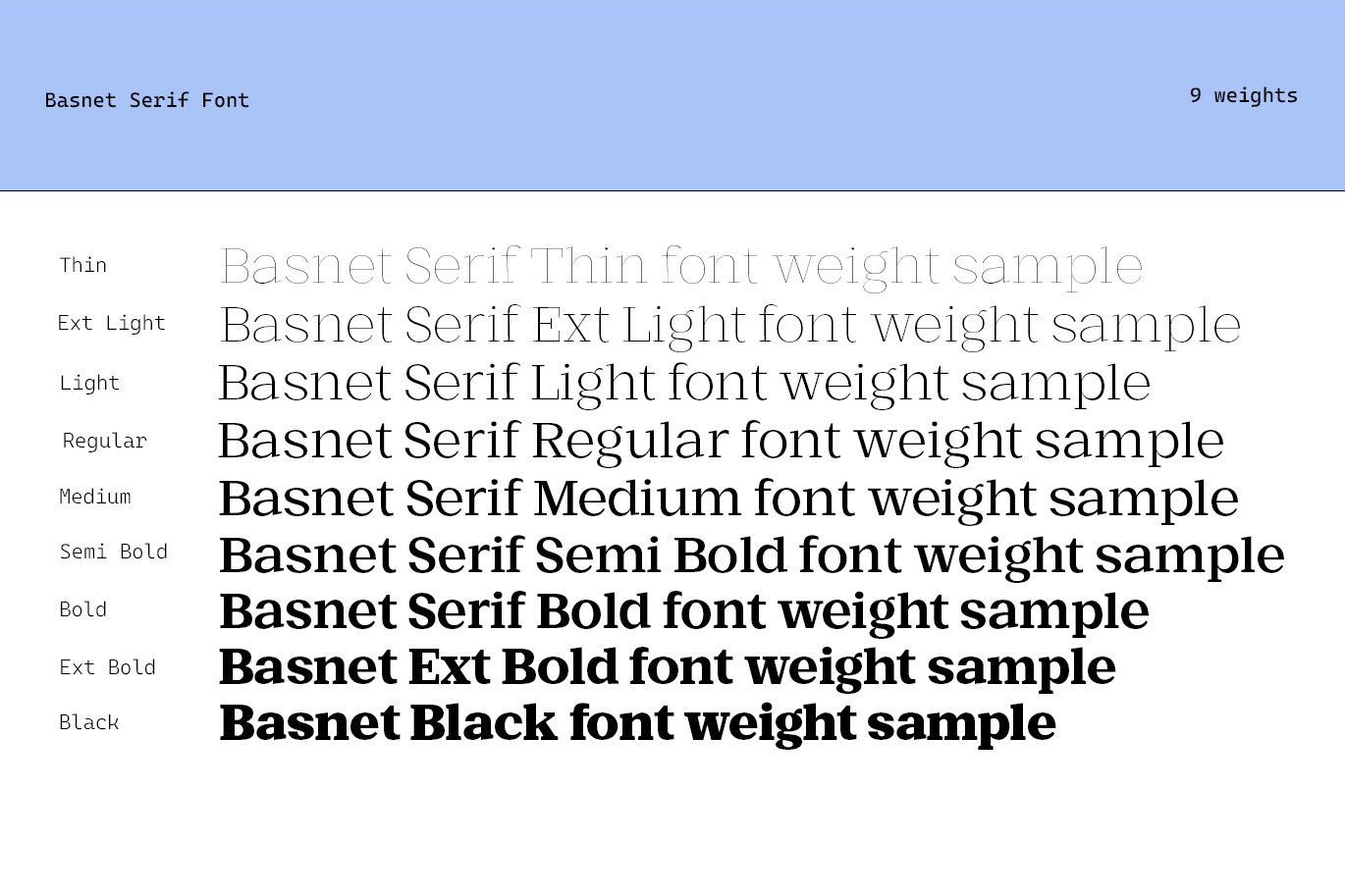 Basnet Font