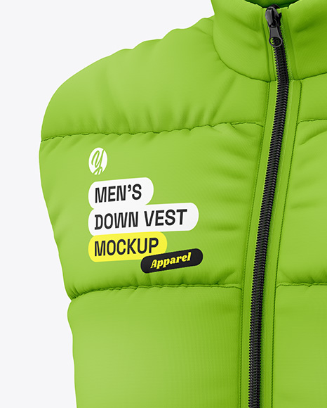 Down Vest Mockup