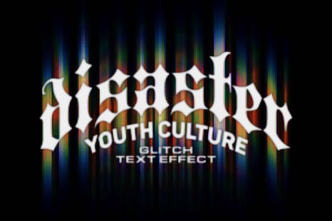 CRT Glitch Text & Logo Effect - Add-Ons