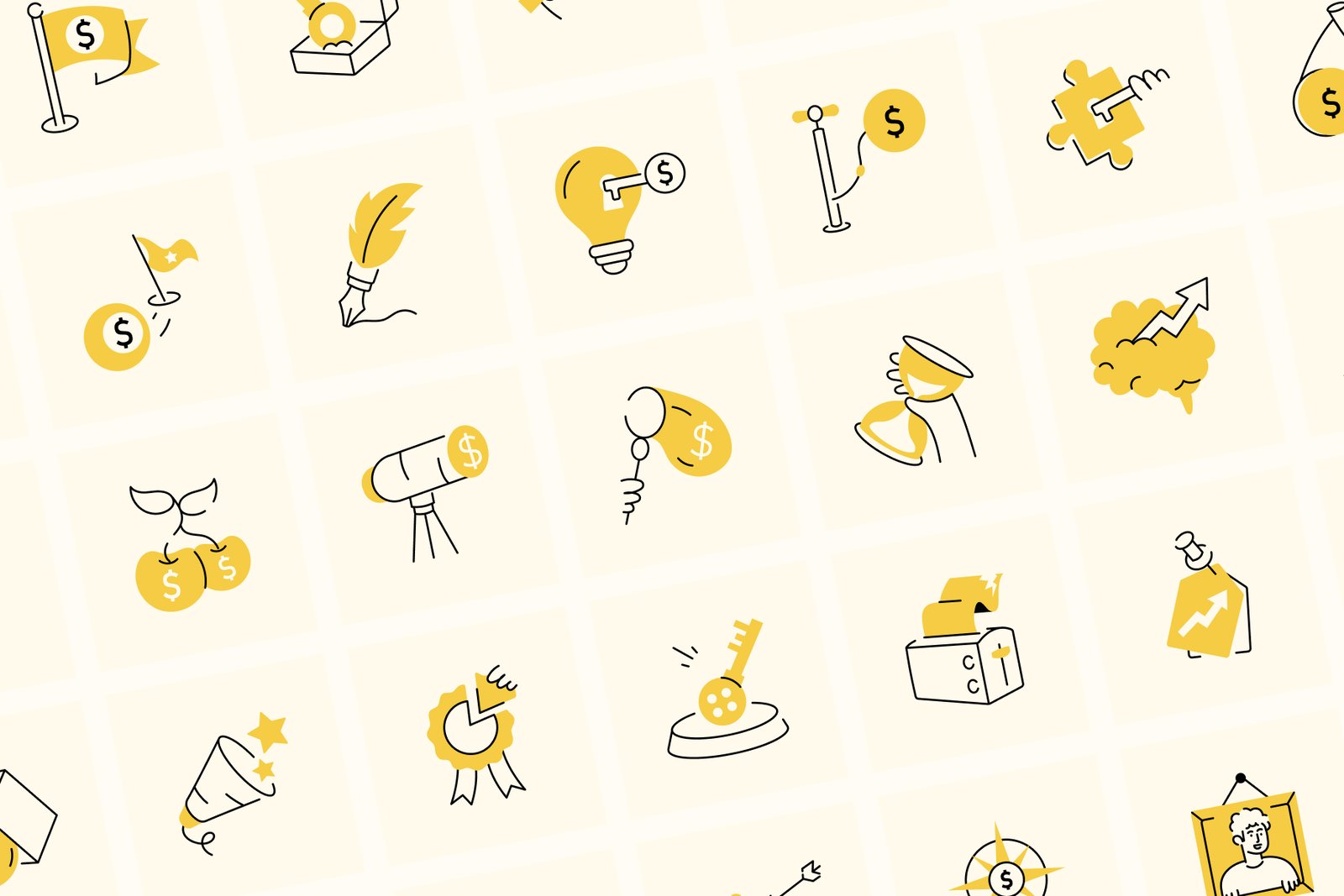 Progress and Success Illustrations