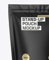 Matte Stand-up Pouch Mockup