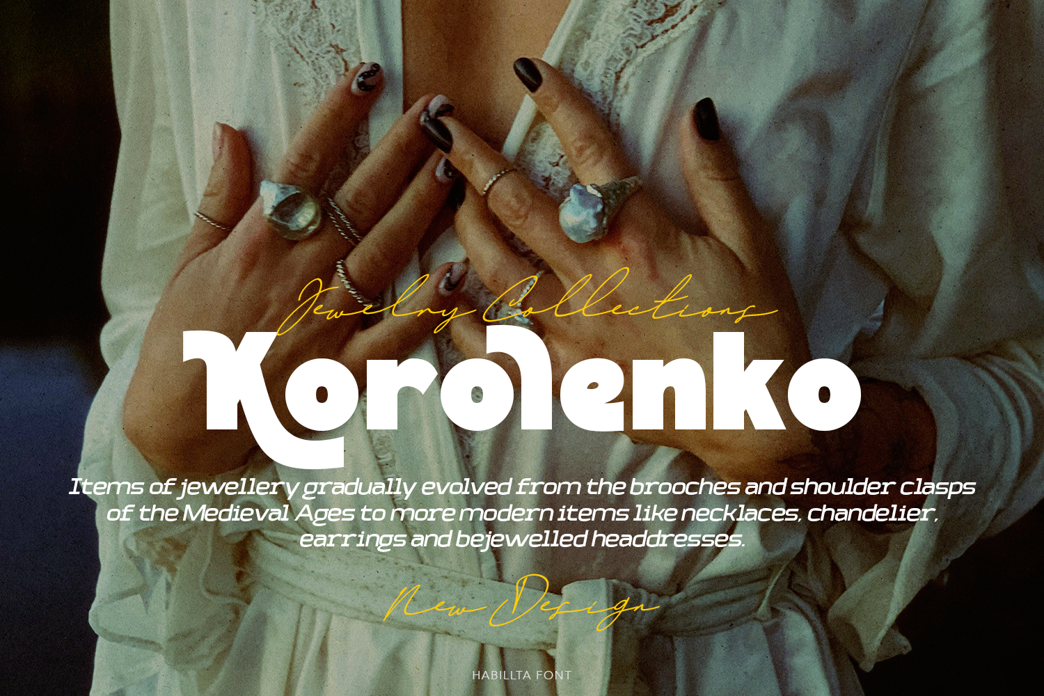 Habillta Display Font