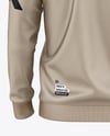 Zip Sweatshirt Mockup - Back View