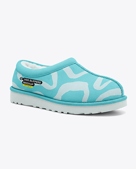 Women's UGG Slipper Mockup - Slippers+Mockup