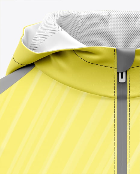 Hooded All Weather Jacket Mockup